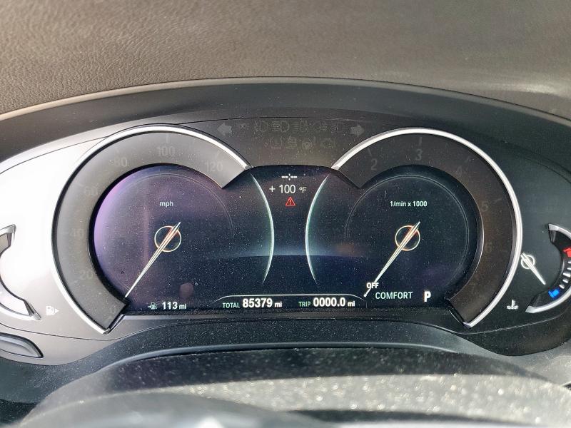 Photo 9 from auction – 2018 BMW 540 I with VIN WBAJE5C55JWA94515