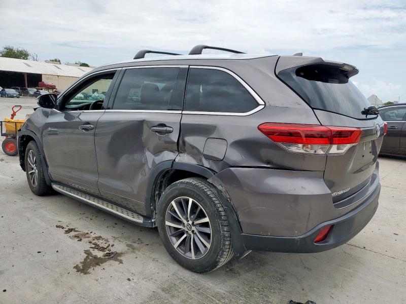 Photo 2 from auction – 2018 TOYOTA HIGHLANDER with VIN 5TDKZRFH8JS542106