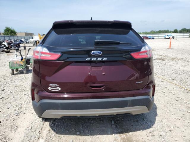 Photo 6 from auction – 2021 FORD EDGE SEL with VIN 2FMPK4J92MBA57135