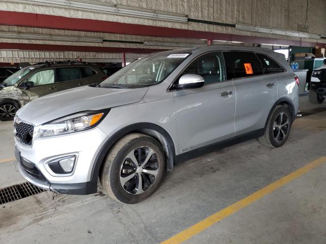 KIA SORENTO EX 2016 with VIN 5XYPHDA59GG177188 - Photo from auction
