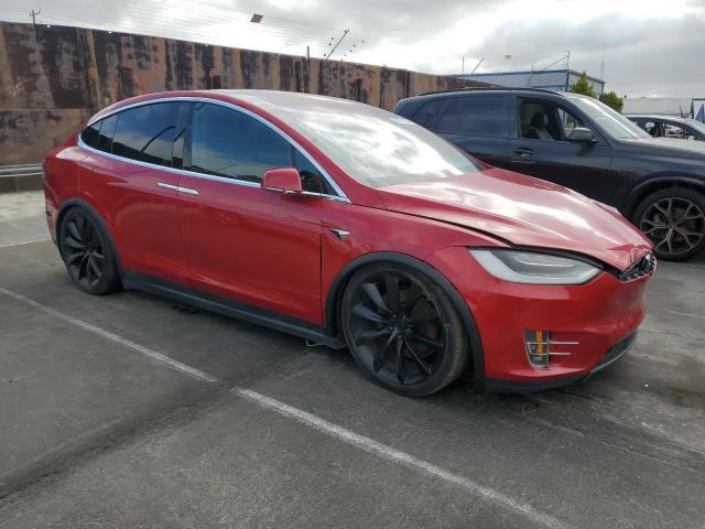 Photo 4 from auction – 2021 TESLA MODEL X with VIN 5YJXCBE24MF324376