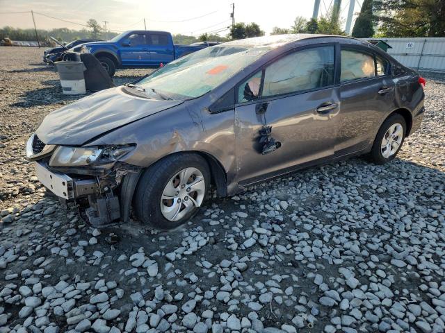 Photo 1 from auction – 2013 HONDA CIVIC LX with VIN 19XFB2F56DE220100