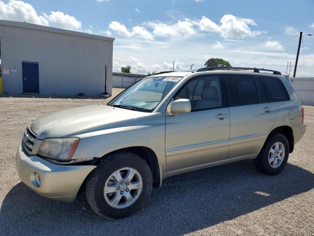 TOYOTA HIGHLANDER 2003 with VIN JTEHF21A730149557 - Photo from auction