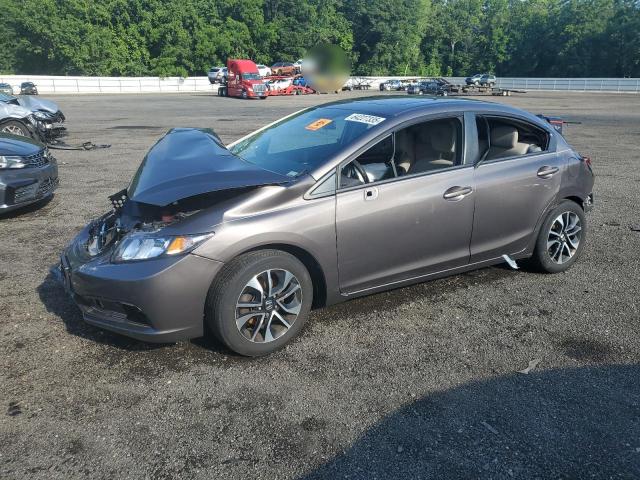 HONDA CIVIC EX 2013 with VIN 19XFB2F81DE205269 - Photo from auction