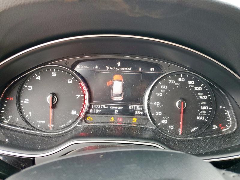 Photo 9 from auction – 2017 AUDI Q7 PREMIUM with VIN WA1LAAF75HD012681