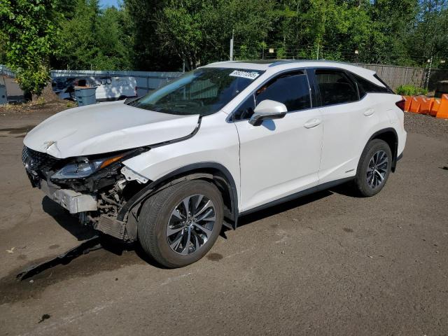 LEXUS RX 450H 2022 with VIN 2T2HGMDA3NC076412 - Photo from auction