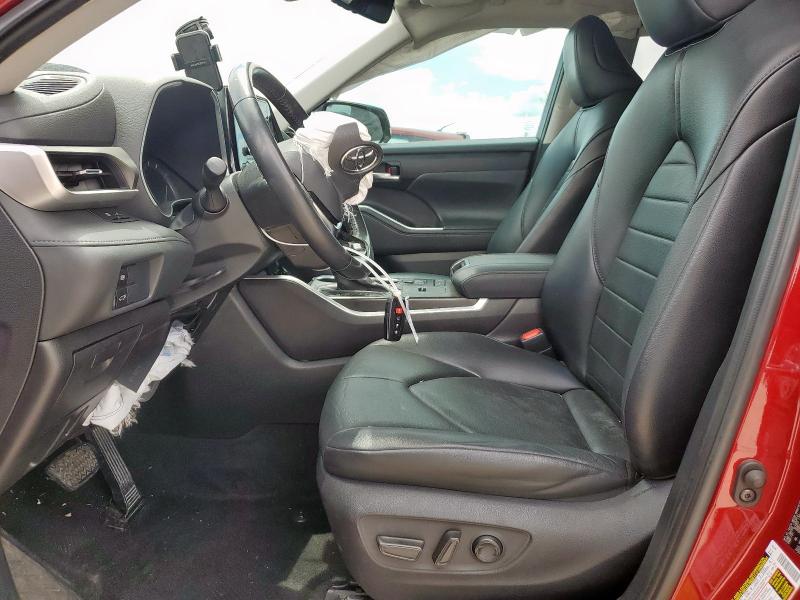 Photo 7 from auction – 2021 TOYOTA HIGHLANDER with VIN 5TDGZRAHXMS049707