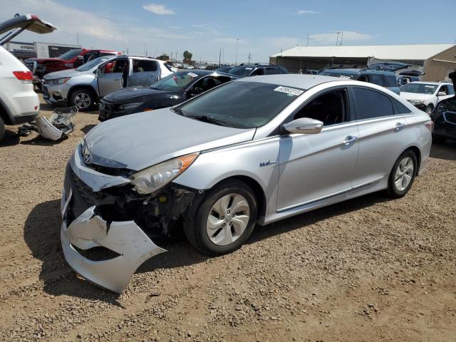 HYUNDAI SONATA HYB 2013 with VIN KMHEC4A44DA087855 - Photo from auction