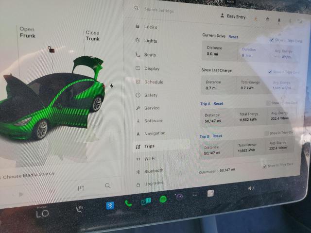 Photo 9 from auction – 2023 TESLA MODEL 3 with VIN 5YJ3E1EA5PF393852