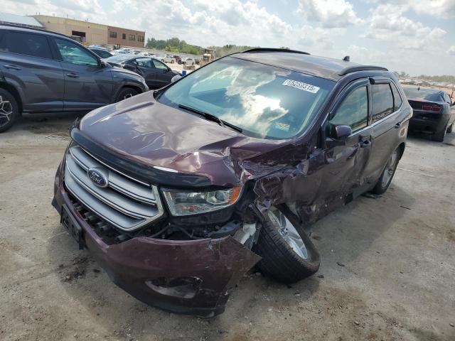 FORD EDGE SEL 2018 with VIN 2FMPK4J82JBC16660 - Photo from auction