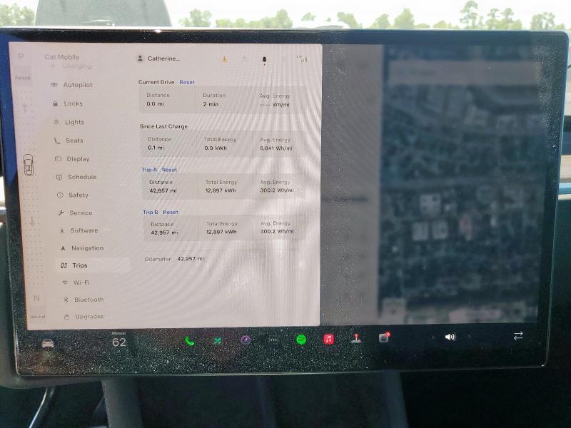 Photo 9 from auction – 2023 TESLA MODEL X with VIN 7SAXCAE58PF384575