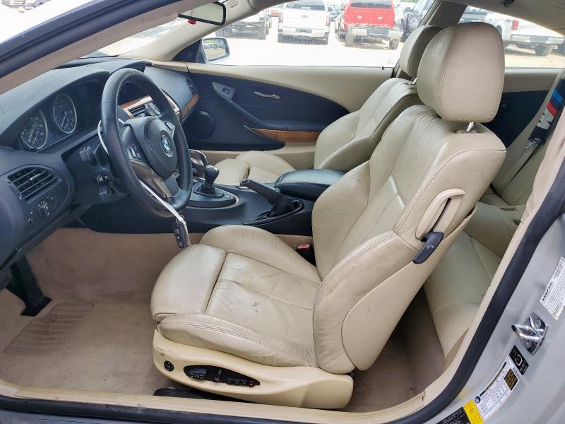 Photo 7 from auction – 2006 BMW 650 I with VIN WBAEH13436CR46035