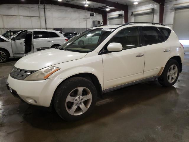 NISSAN MURANO SL 2005 with VIN JN8AZ08T65W324006 - Photo from auction