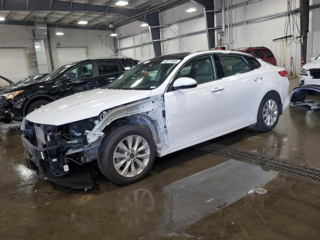 KIA OPTIMA EX 2016 with VIN 5XXGU4L36GG056307 - Photo from auction