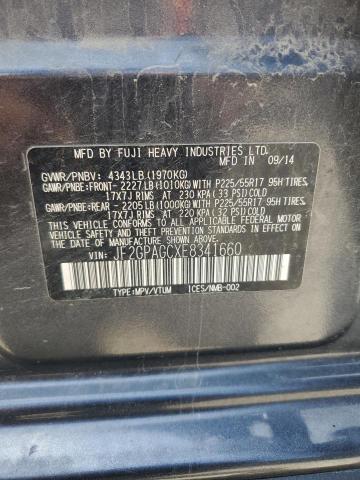 Photo 14 from auction – 2014 SUBARU XV CROSSTR with VIN JF2GPAGCXE8341660