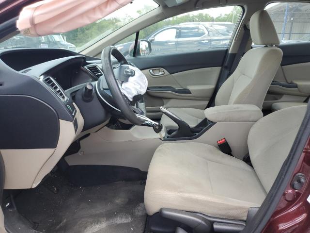 Photo 7 from auction – 2013 HONDA CIVIC LX with VIN 2HGFB2F57DH556943