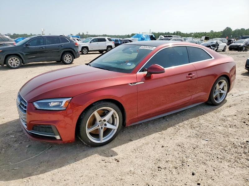 AUDI A5 PREMIUM 2018 with VIN WAUTNAF56JA020091 - Photo from auction