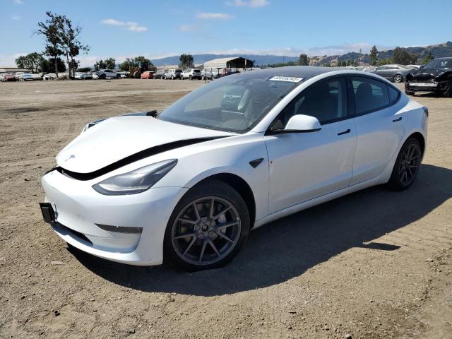 TESLA MODEL 3 2022 with VIN 5YJ3E1EB6NF354645 - Photo from auction