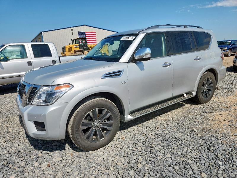 NISSAN ARMADA PLA 2019 with VIN JN8AY2NEXK9757696 - Photo from auction
