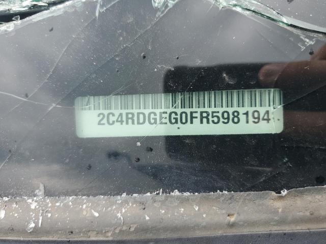Photo 14 from auction – 2015 DODGE GRAND CARA with VIN 2C4RDGEG0FR598194
