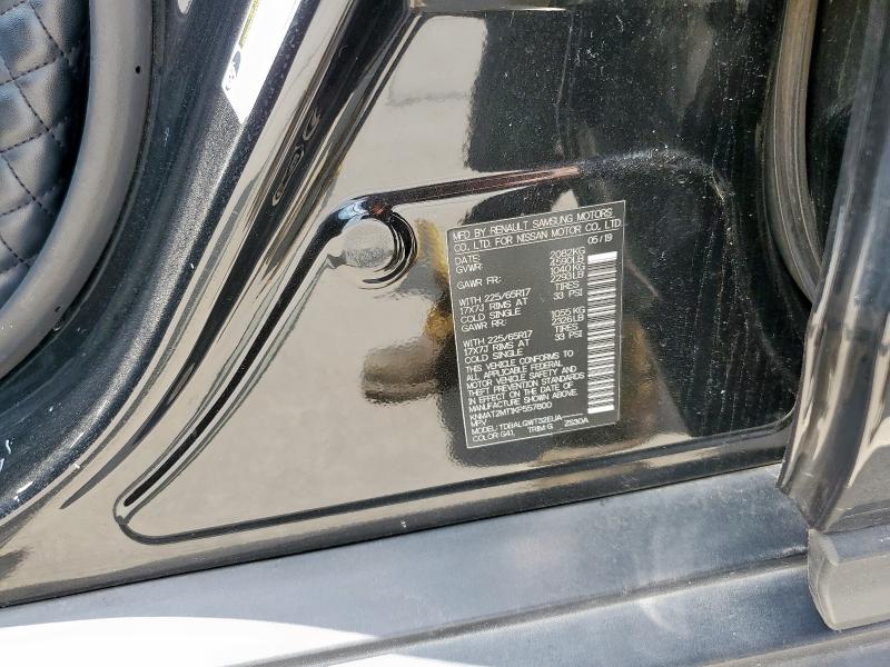 Photo 14 from auction – 2019 NISSAN ROGUE S with VIN KNMAT2MT1KP557800