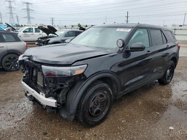 FORD EXPLORER P 2021 with VIN 1FM5K8ABXMGB04437 - Photo from auction