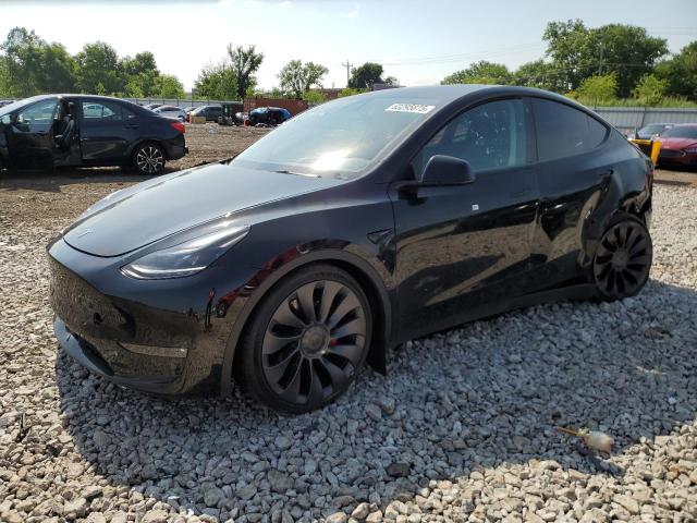 TESLA MODEL Y 2022 with VIN 7SAYGDEF4NF465203 - Photo from auction