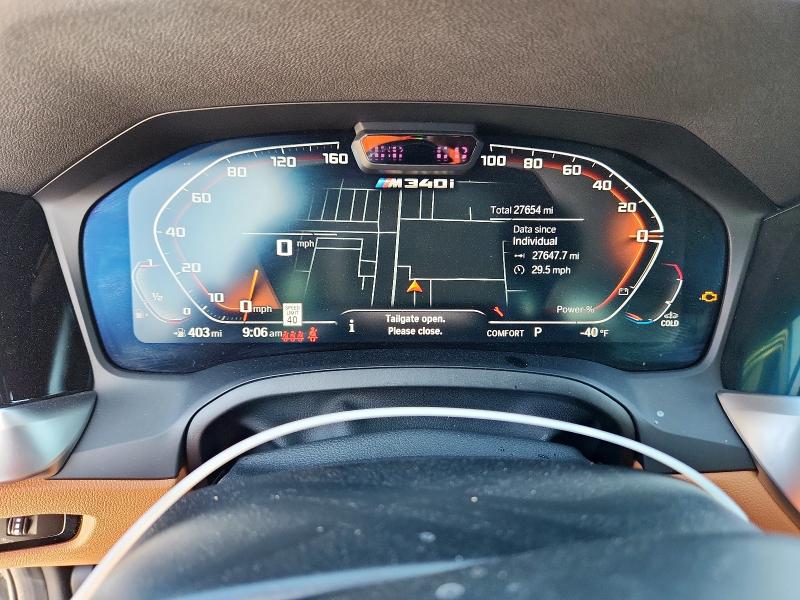 Photo 9 from auction – 2021 BMW M340I with VIN WBA5U7C03MFK58043
