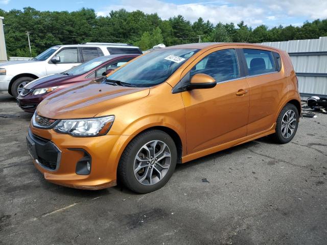 CHEVROLET SONIC LT 2017 with VIN 1G1JD6SB5H4131612 - Photo from auction