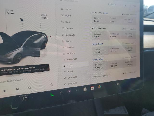 Photo 9 from auction – 2023 TESLA MODEL 3 with VIN 5YJ3E1EA8PF570751