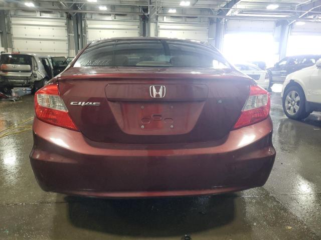 Photo 6 from auction – 2012 HONDA CIVIC LX with VIN 2HGFB2F59CH544985