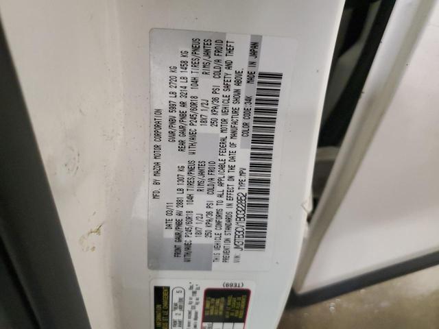Photo 14 from auction – 2011 MAZDA CX-9 with VIN JM3TB3CV1B0322852