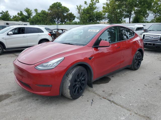 TESLA MODEL Y 2023 with VIN 7SAYGDEE0PA051536 - Photo from auction