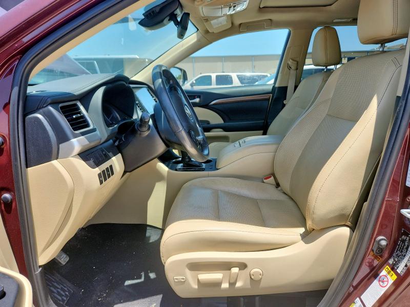 Photo 7 from auction – 2019 TOYOTA HIGHLANDER with VIN 5TDDGRFH1KS075448