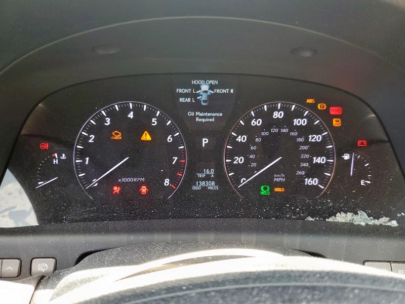 Photo 9 from auction – 2012 LEXUS LS 460 with VIN JTHCL5EF7C5013140