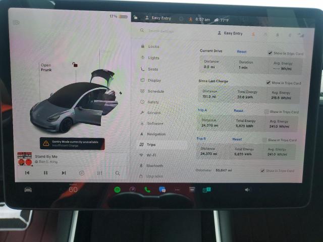 Photo 9 from auction – 2018 TESLA MODEL 3 with VIN 5YJ3E1EAXJF028137