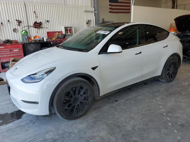 TESLA MODEL Y 2021 with VIN 5YJYGDEE6MF296823 - Photo from auction