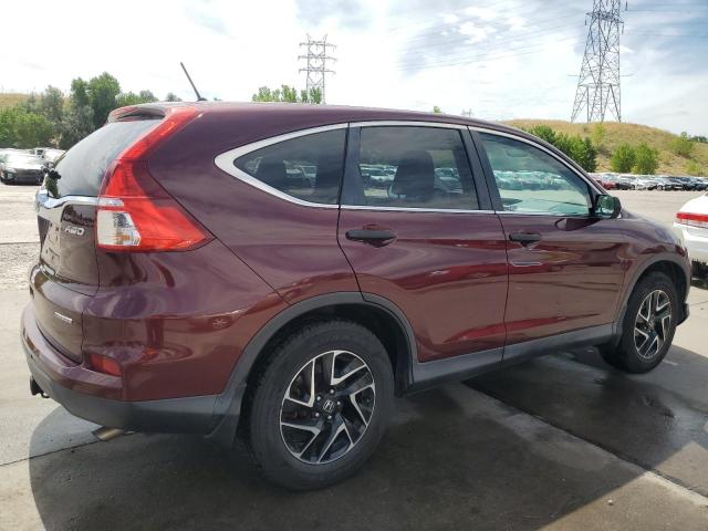 Photo 3 from auction – 2016 HONDA CR-V SE with VIN 5J6RM4H49GL043295