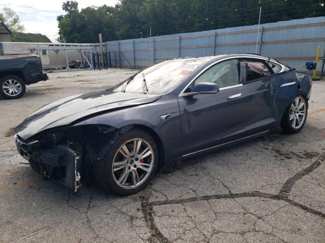 TESLA MODEL S 2021 with VIN 5YJSA1E43MF423055 - Photo from auction