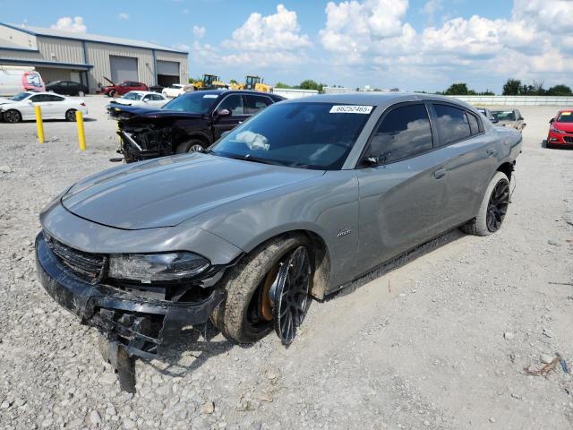 DODGE CHARGER R/T 2018 with VIN 2C3CDXCT9JH163814 - Photo from auction