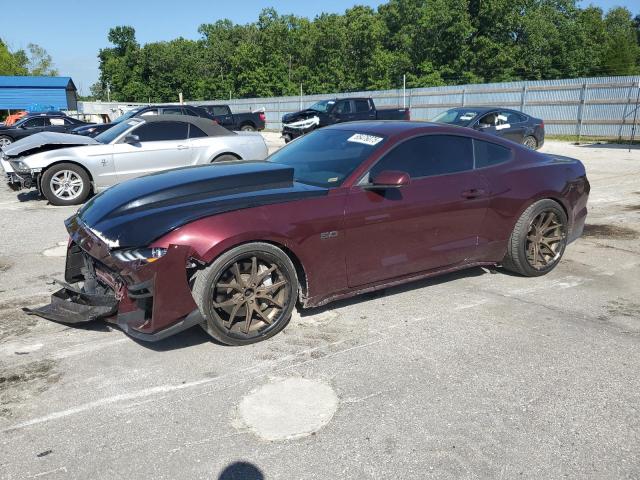 FORD MUSTANG GT 2018 with VIN 1FA6P8CF1J5100445 - Photo from auction