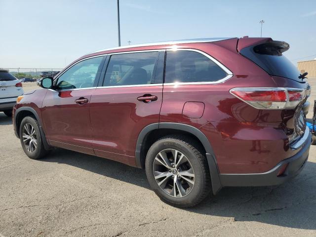 Photo 2 from auction – 2016 TOYOTA HIGHLANDER XLE with VIN 5TDJKRFH3GS351881