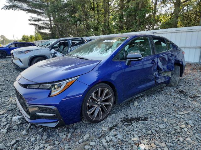 TOYOTA COROLLA 2022 with VIN 5YFS4MCE0NP127355 - Photo from auction