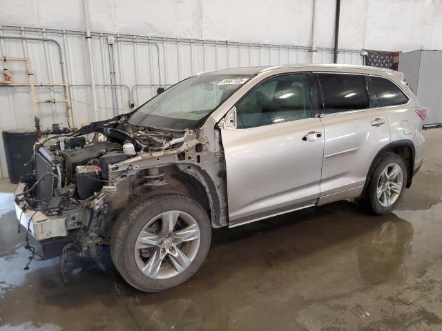 TOYOTA HIGHLANDER 2015 with VIN 5TDDKRFH4FS166010 - Photo from auction