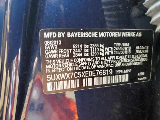 Photo 14 from auction – 2014 BMW X3 with VIN 5UXWX7C5XE0E76819
