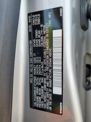 Photo 14 from auction – 2015 VOLVO XC60 T5 PR with VIN YV440MDKXF2717892