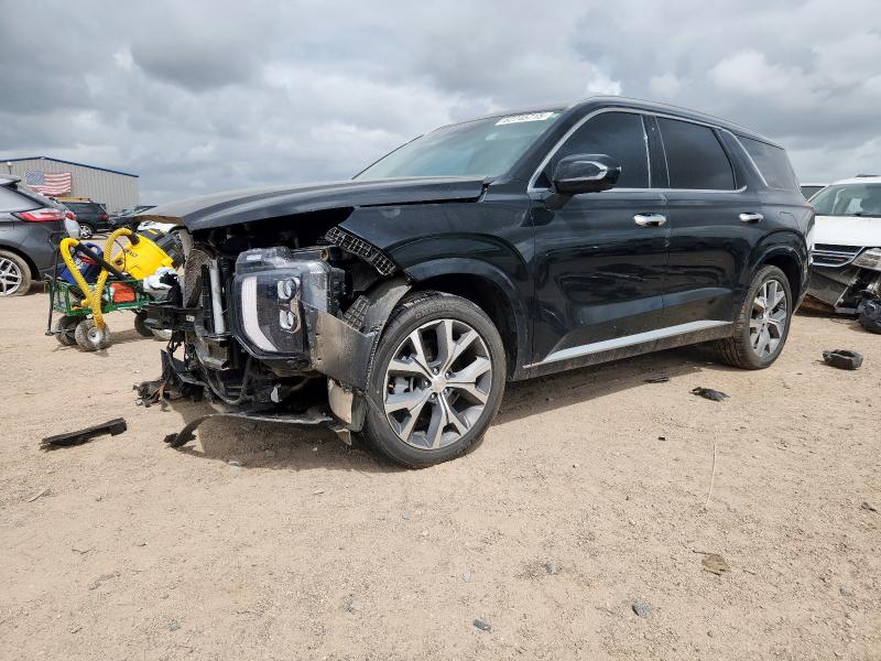 HYUNDAI PALISADE L 2022 with VIN KM8R5DHEXNU390732 - Photo from auction