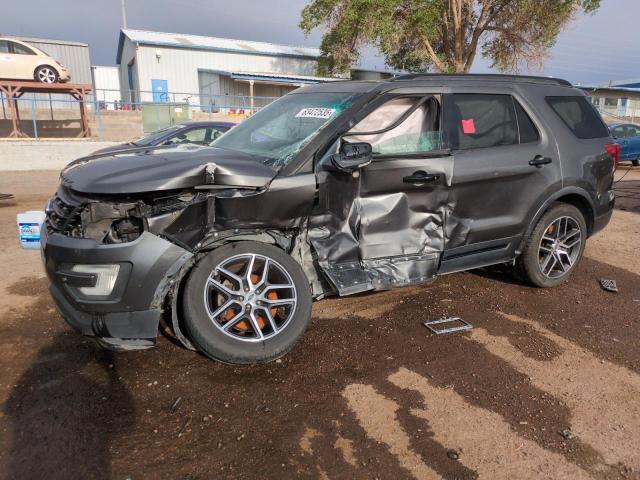 FORD EXPLORER S 2016 with VIN 1FM5K8GT2GGB79816 - Photo from auction