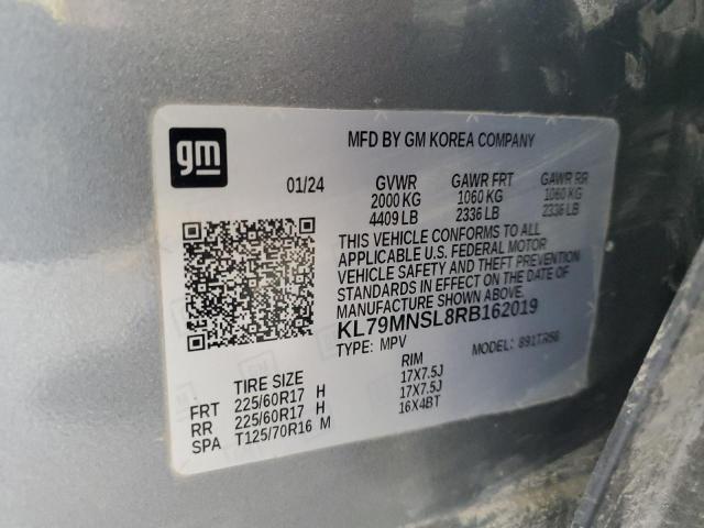 Photo 14 from auction – 2024 CHEVROLET TRAILBLAZE with VIN KL79MNSL8RB162019