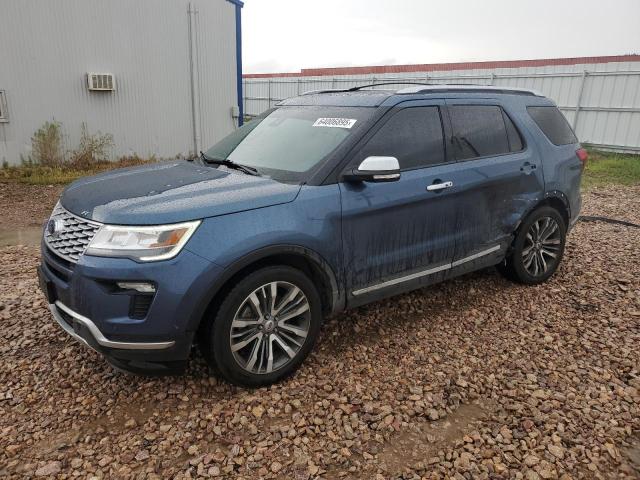 FORD EXPLORER P 2018 with VIN 1FM5K8HT0JGA65125 - Photo from auction
